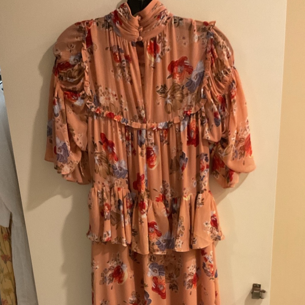 Pristine 🩷 Cinq a Sept Maxi Dress 🩷 size 12 🩷 Gorgeous & Flawless! - Picture 3 of 11